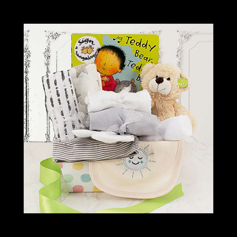 Welcome Home Baby Starter Gift Basket