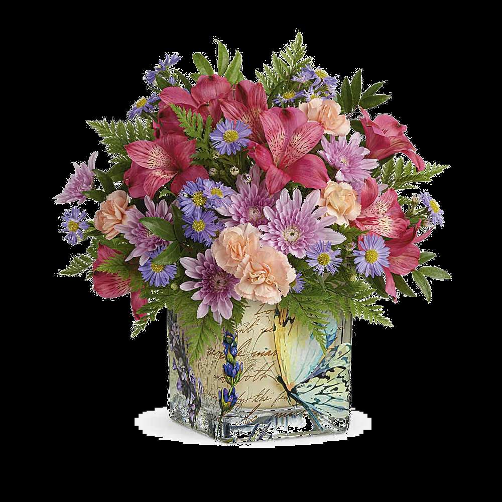 Teleflora's Sophisticated Whimsy Bouquet