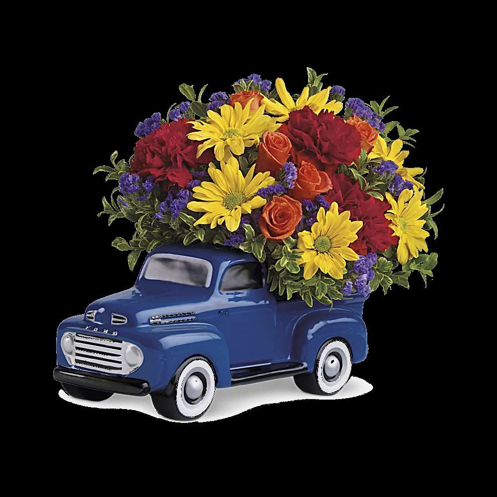 Teleflora's '48 Ford Pickup Bouquet