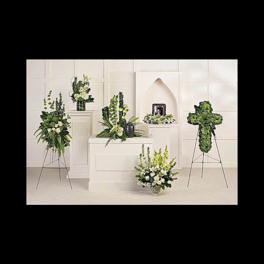 Teleflora's Tranquil Peace Collection