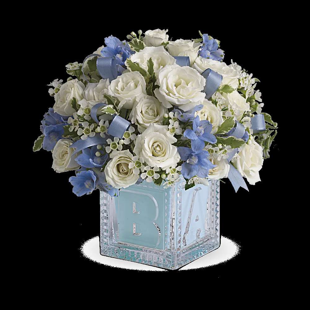 Baby's First Block by Teleflora - Blue