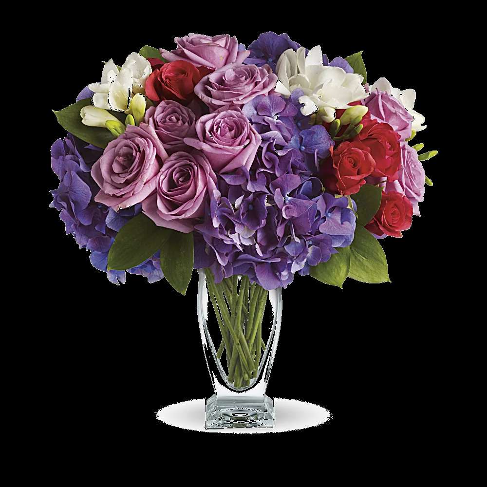 Teleflora's Rhapsody in Purple
