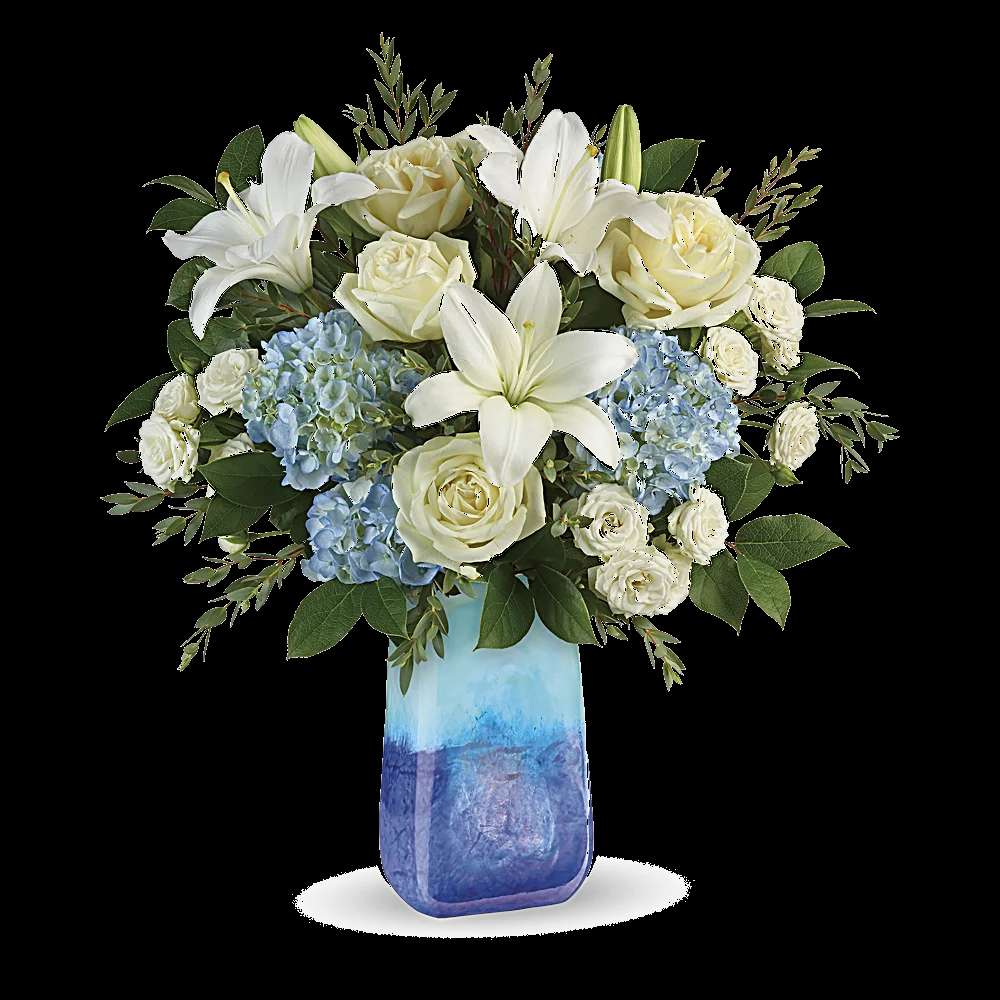 Teleflora's Ocean Sparkle Bouquet