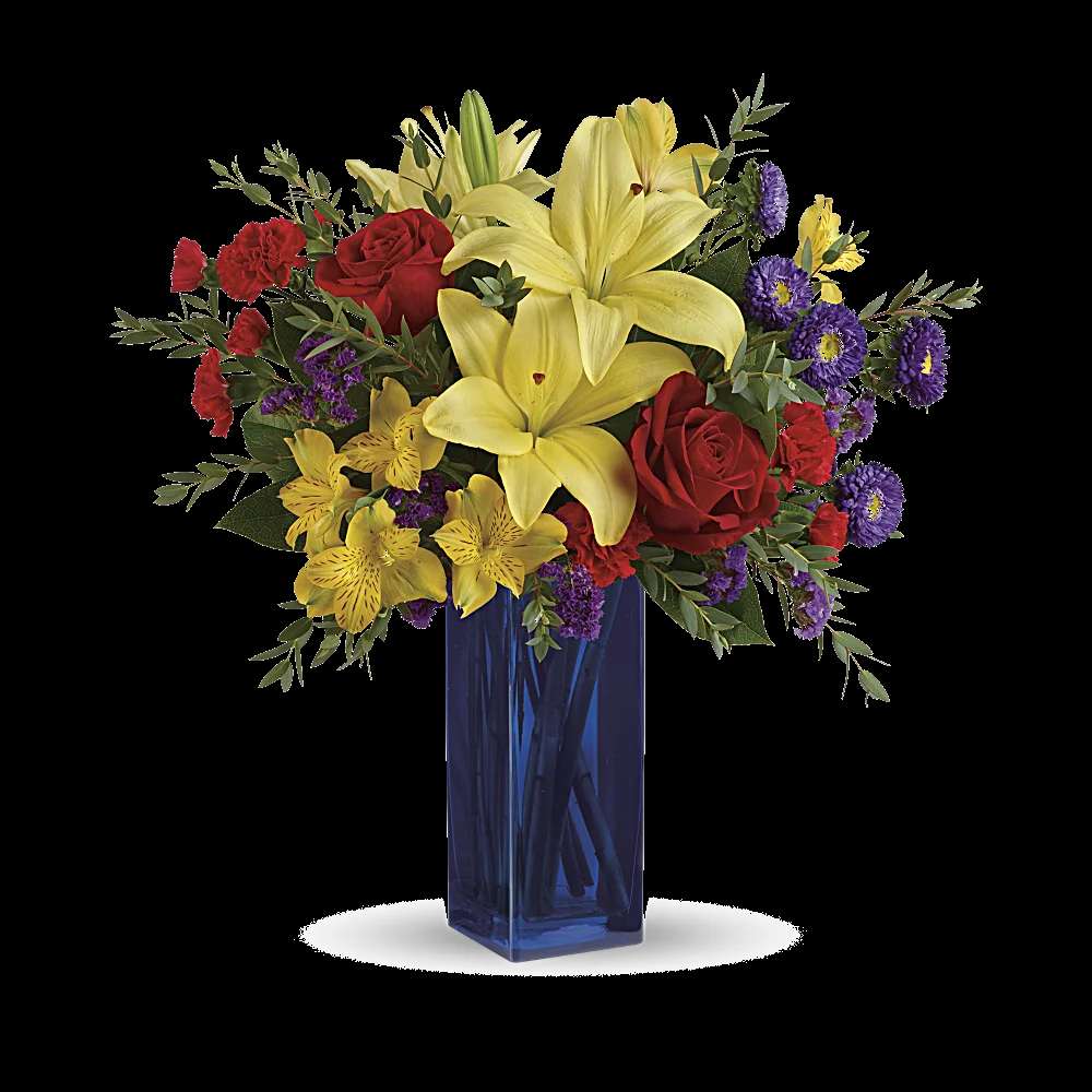 Teleflora's Flying Colors Bouquet