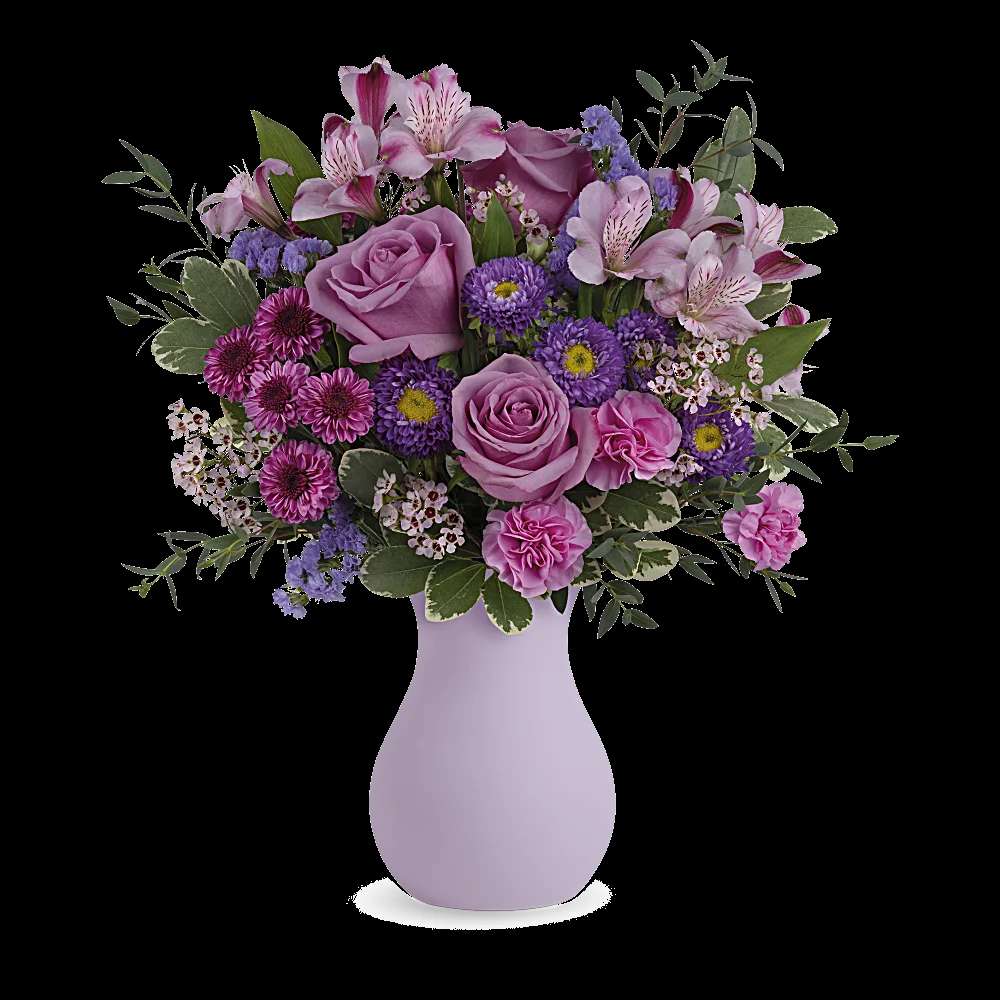 Teleflora's Prettiest Purple Bouquet