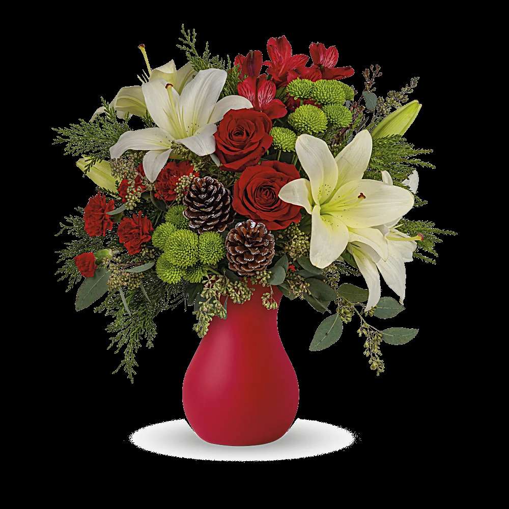 Teleflora's Yuletide Greetings Bouquet