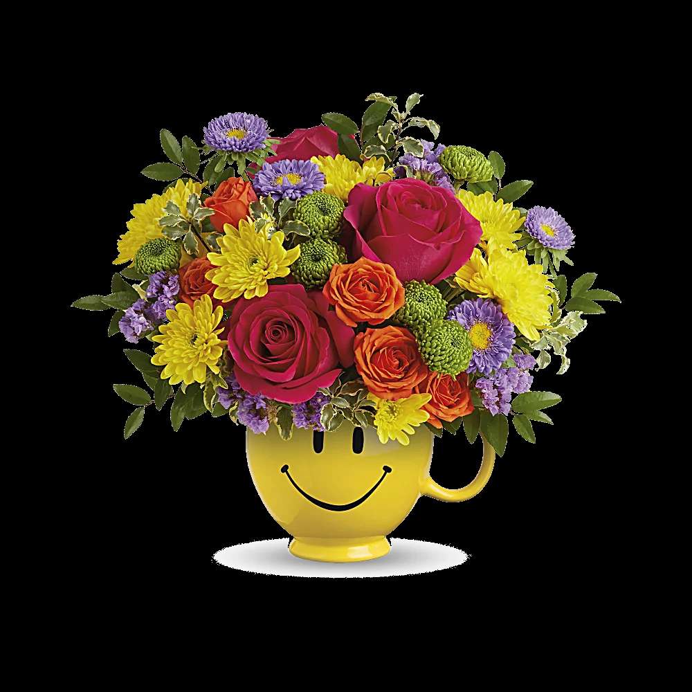 Teleflora's Choose Happy Bouquet