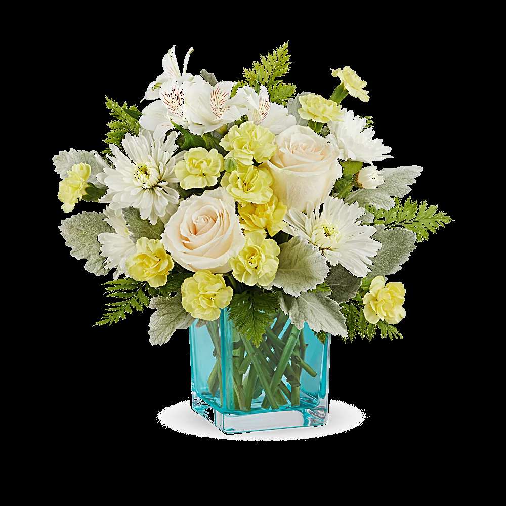 Teleflora's Evergreen Meadows Bouquet