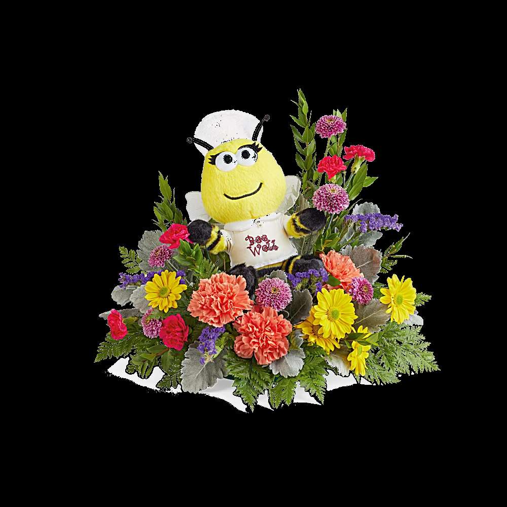 Teleflora's Bee Adored Bouquet