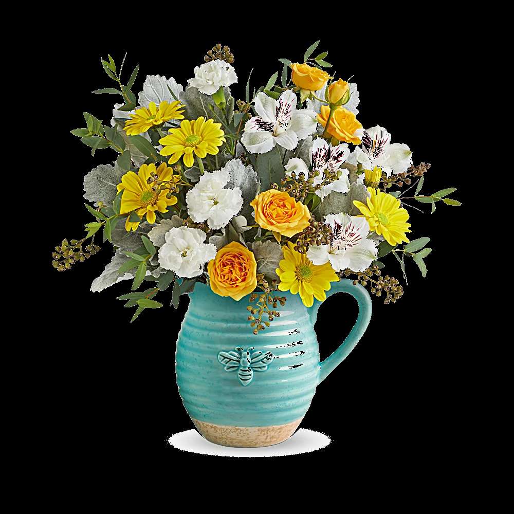 Teleflora's Bee Joyful Bouquet