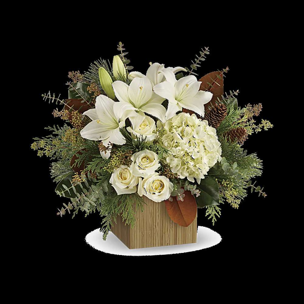 Teleflora's Snowy Woods Bouquet