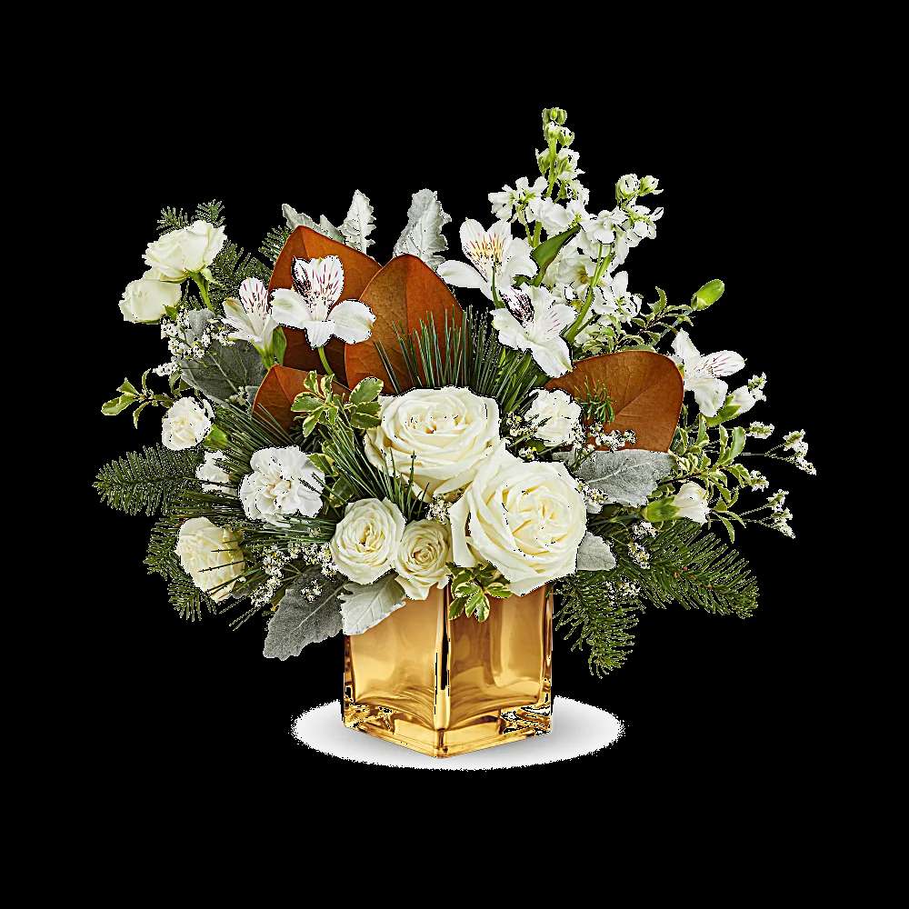 Teleflora's Golden Glitz Bouquet