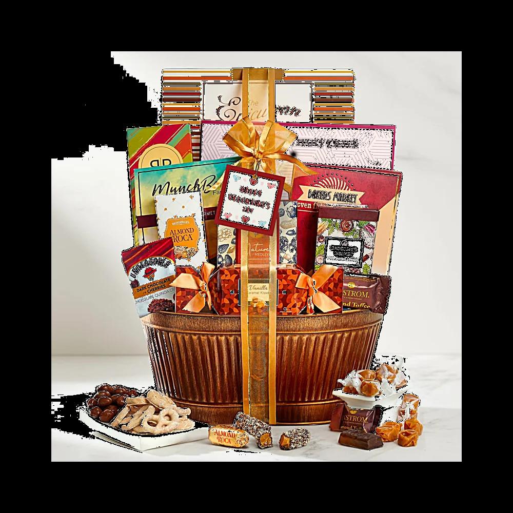 Grand Gourmet Valentines Day Gift Basket