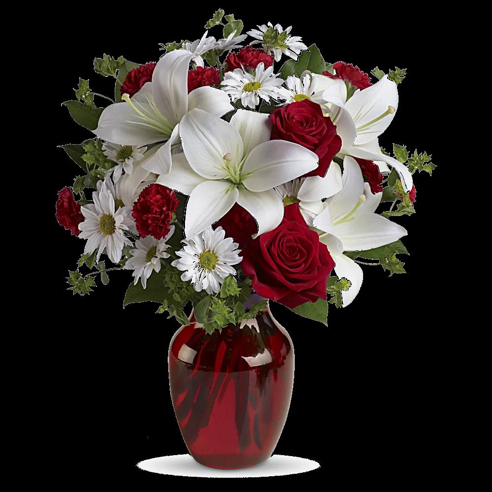 Be My Love Bouquet with Red Roses