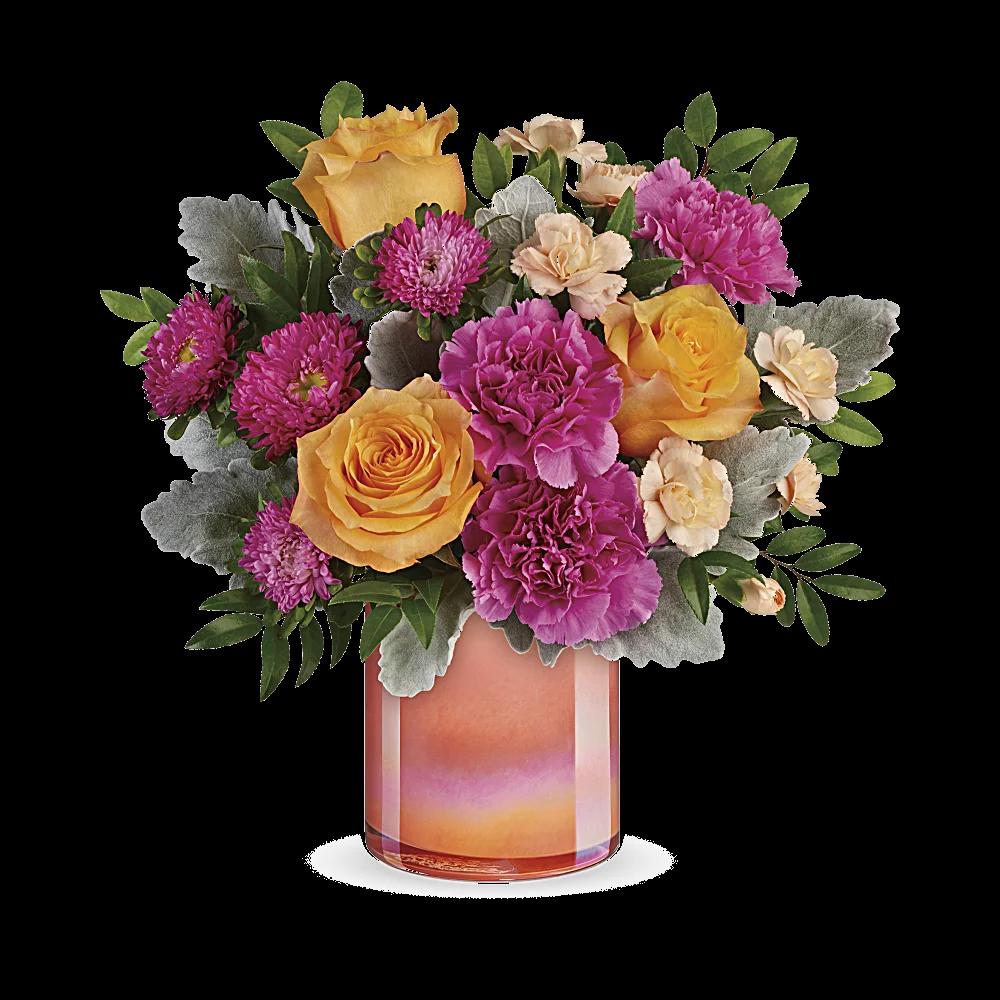 Teleflora's Perfect Spring Peach Bouquet
