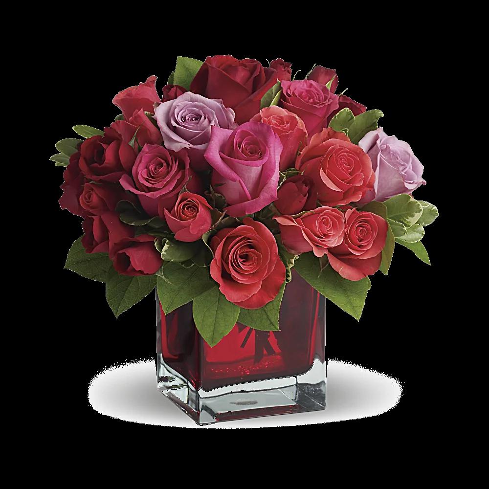 Madly in Love Bouquet with Red Roses by Teleflora