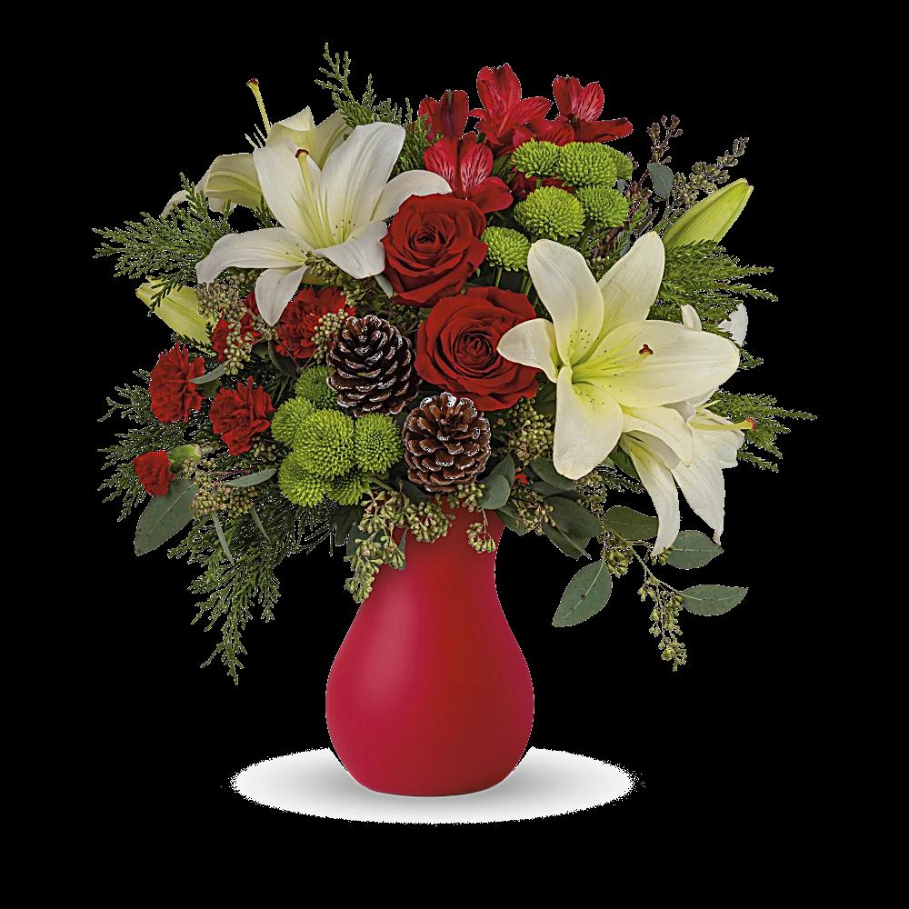 Teleflora's Yuletide Greetings Bouquet
