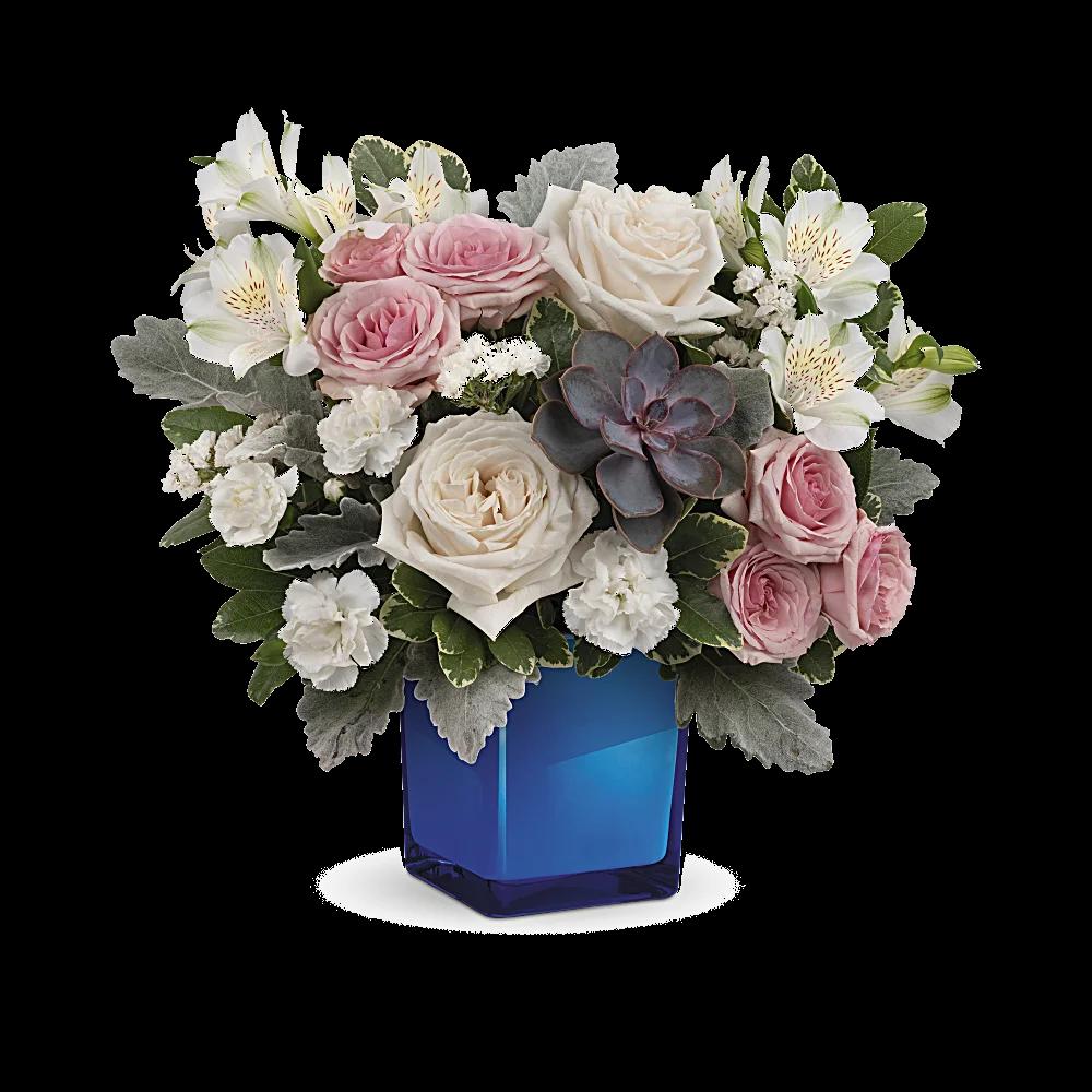 Teleflora's Enchanting Blue Bouquet