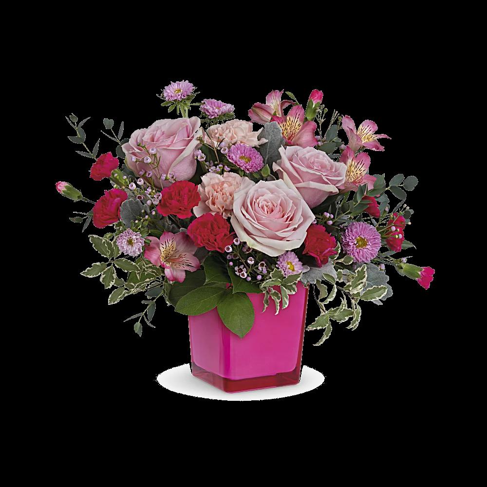 Teleflora's Rosy Moment Bouquet