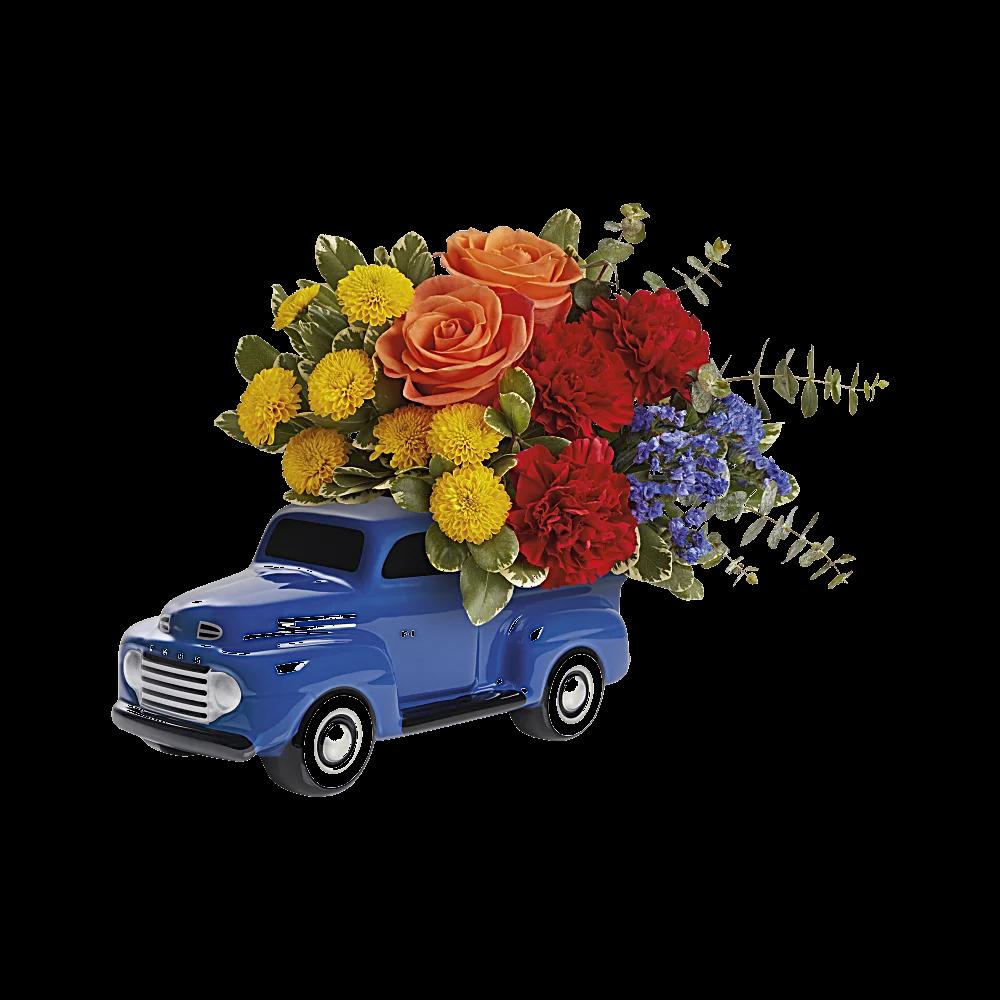 Teleflora's Ford Vintage Truck Bouquet