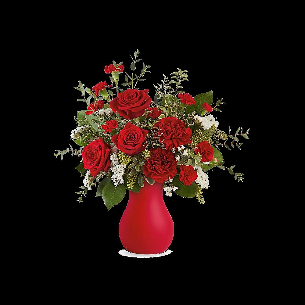 Teleflora's Scarlet Wishes Bouquet
